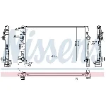 Hladnjak, hlađenje motora NISSENS NIS 65623 IC-G0LIRH