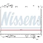 Hladnjak, hlađenje motora NISSENS NIS 66637 IC-9D28AD