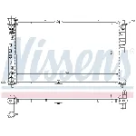 Hladnjak, hlađenje motora NISSENS NIS 66640 IC-9D28B0