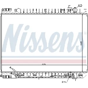Hladnjak, hlađenje motora NISSENS NIS 66759 IC-C4E41F