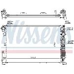 Hladnjak, hlađenje motora NISSENS NIS 67162 IC-B3B140