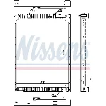 Hladnjak, hlađenje motora NISSENS NIS 67169 IC-B8BE64
