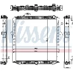 Hladnjak, hlađenje motora NISSENS NIS 67175 IC-G0PU2E