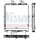 Hladnjak, hlađenje motora NISSENS NIS 67176 IC-E4A596