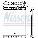 Hladnjak, hlađenje motora NISSENS NIS 67227 IC-BA9F09