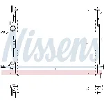 Hladnjak, hlađenje motora NISSENS NIS 67246 IC-A96083