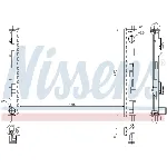 Hladnjak, hlađenje motora NISSENS NIS 67285 IC-AFE4FA