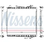 Hladnjak, hlađenje motora NISSENS NIS 67290 IC-D38B7C