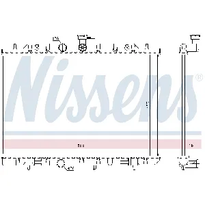 Hladnjak, hlađenje motora NISSENS NIS 67365 IC-C0ECA3