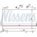 Hladnjak, hlađenje motora NISSENS NIS 67484 IC-9D28C3