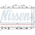Hladnjak, hlađenje motora NISSENS NIS 67489 IC-9D28C6
