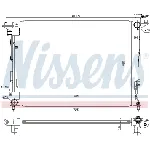 Hladnjak, hlađenje motora NISSENS NIS 675018 IC-DA5A6D