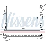 Hladnjak, hlađenje motora NISSENS NIS 675034 IC-E47E25