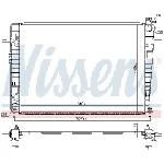 Hladnjak, hlađenje motora NISSENS NIS 67618 IC-D704CC