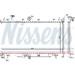 Hladnjak, hlađenje motora NISSENS NIS 67723 IC-C392FE