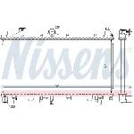Hladnjak, hlađenje motora NISSENS NIS 67736 IC-D707CD