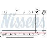 Hladnjak, hlađenje motora NISSENS NIS 67747 IC-DACF5F