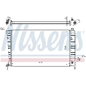 Hladnjak, hlađenje motora NISSENS NIS 68004A IC-A96075
