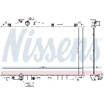 Hladnjak, hlađenje motora NISSENS NIS 68093 IC-D1334C