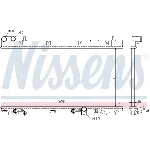 Hladnjak, hlađenje motora NISSENS NIS 68098 IC-C13490