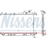 Hladnjak, hlađenje motora NISSENS NIS 68115 IC-A359A7