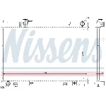 Hladnjak, hlađenje motora NISSENS NIS 681214 IC-D74241