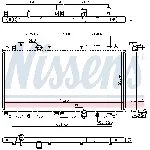 Hladnjak, hlađenje motora NISSENS NIS 681394 IC-D74244