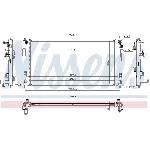 Hladnjak, hlađenje motora NISSENS NIS 68737 IC-D13354