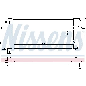 Hladnjak, hlađenje motora NISSENS NIS 68773 IC-DACF74