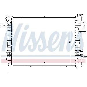 Hladnjak, hlađenje motora NISSENS NIS 69018 IC-B8BE77
