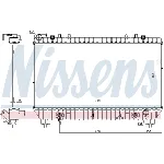 Hladnjak, hlađenje motora NISSENS NIS 69096 IC-DED9A8