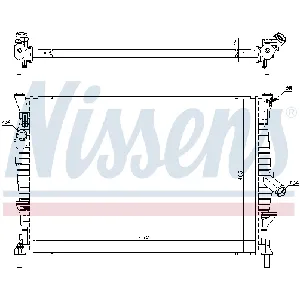 Hladnjak, hlađenje motora NISSENS NIS 69240 IC-D45FE7