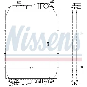 Hladnjak, hlađenje motora NISSENS NIS 69601A IC-B8BE8D