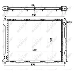 Hladnjak, hlađenje motora NRF NRF 50121 IC-AE559A