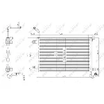 Hladnjak, hlađenje motora NRF NRF 50145 IC-DD6F73