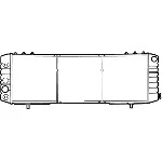 Hladnjak, hlađenje motora NRF NRF 50391 IC-C2FF33