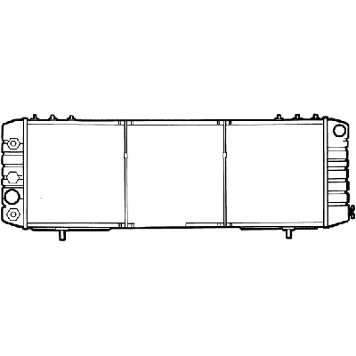 Hladnjak, hlađenje motora NRF NRF 50391 IC-C2FF33