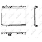 Hladnjak, hlađenje motora NRF NRF 50435 IC-AE5600