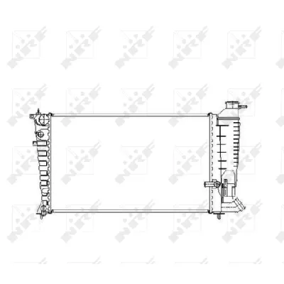 Hladnjak, hlađenje motora NRF NRF 50474 IC-C2FF3C