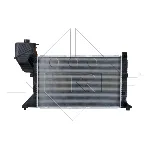 Hladnjak, hlađenje motora NRF NRF 50558 IC-AE5627