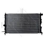 Hladnjak, hlađenje motora NRF NRF 50563 IC-AE562B