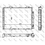 Hladnjak, hlađenje motora NRF NRF 50579 IC-AE5638