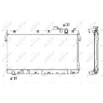 Hladnjak, hlađenje motora NRF NRF 506522 IC-AE5A0B