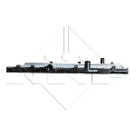 Hladnjak, hlađenje motora NRF NRF 507590 IC-AE5A49
