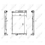 Hladnjak, hlađenje motora NRF NRF 507620 IC-AE5A4E