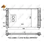 Hladnjak, hlađenje motora NRF NRF 509504 IC-AE5A5D