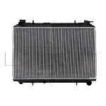 Hladnjak, hlađenje motora NRF NRF 509534 IC-AE5A7A