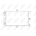 Hladnjak, hlađenje motora NRF NRF 52008 IC-AE566C