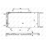 Hladnjak, hlađenje motora NRF NRF 52152 IC-AE5696