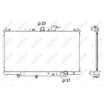 Hladnjak, hlađenje motora NRF NRF 526717 IC-AE5AF8